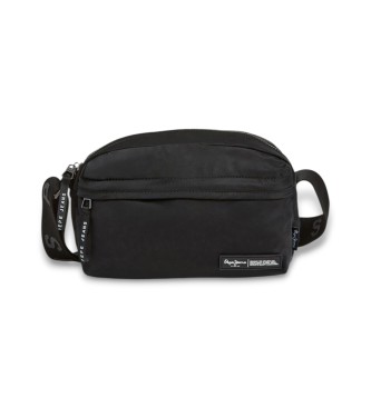 Pepe Jeans Borsa a tracolla nera Gideon