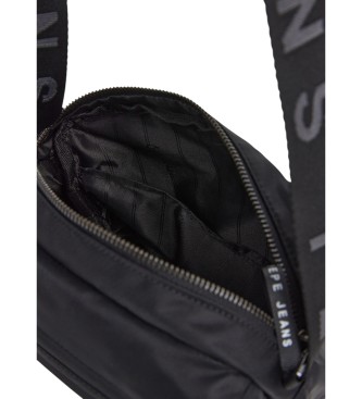 Pepe Jeans Borsa a tracolla nera Gideon