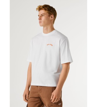 Pepe Jeans Gideon T-shirt Multicolour wit