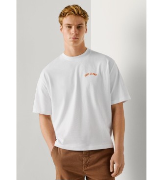 Pepe Jeans Gideon T-shirt Multicolour wit