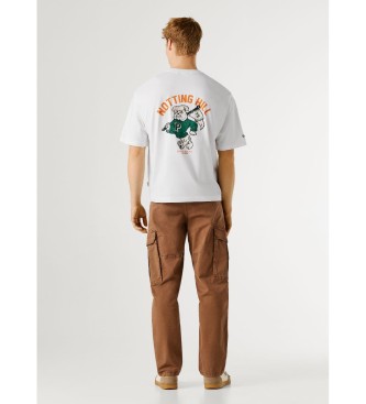 Pepe Jeans Gideon T-shirt Multicolour wit