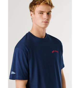 Pepe Jeans Gideon-T-Shirt, marineblau