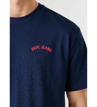 Pepe Jeans Gideon-T-Shirt, marineblau