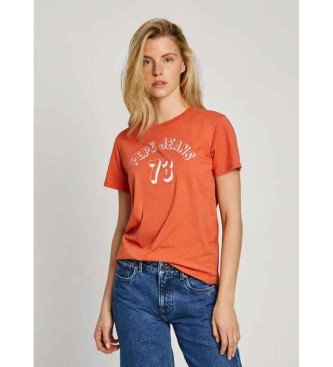 Pepe Jeans T-shirt Gigi oranje