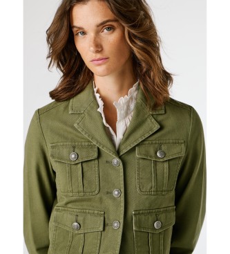Pepe Jeans Casaco Gigih verde