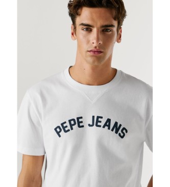 Pepe Jeans T-shirt Gio blanc