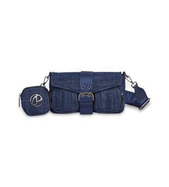 Pepe Jeans Giselda blaue Umhngetasche