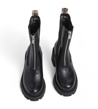 Pepe Jeans Glen Desert Lederstiefel schwarz