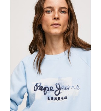 Pepe Jeans Goldie Crew Sweatshirt blau
