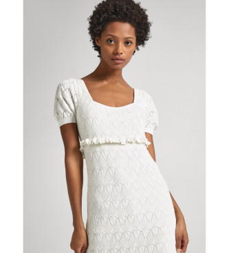 Pepe Jeans Vestido Goldie branco