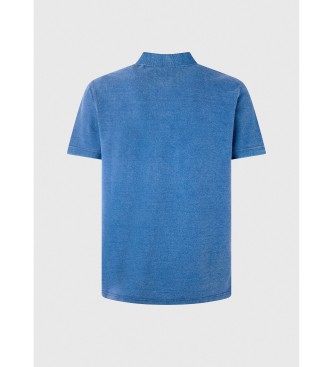 Pepe Jeans Gordon N blue polo shirt