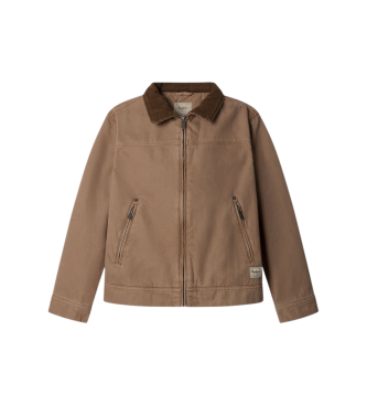 Pepe Jeans Casaco Graham castanho