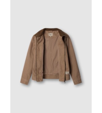 Pepe Jeans Casaco Graham castanho