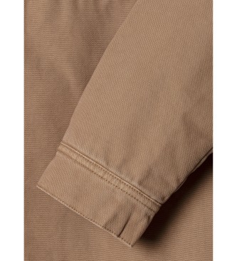 Pepe Jeans Casaco Graham castanho