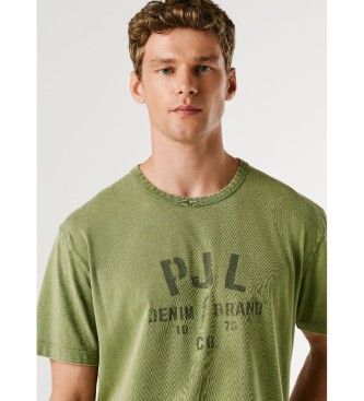 Pepe Jeans T-shirt vert Gunner