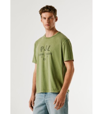 Pepe Jeans T-shirt vert Gunner