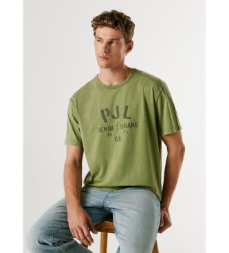 Pepe Jeans T-shirt vert Gunner