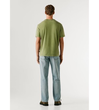 Pepe Jeans T-shirt vert Gunner