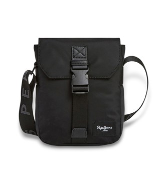 Pepe Jeans Borsa a tracolla nera Gus