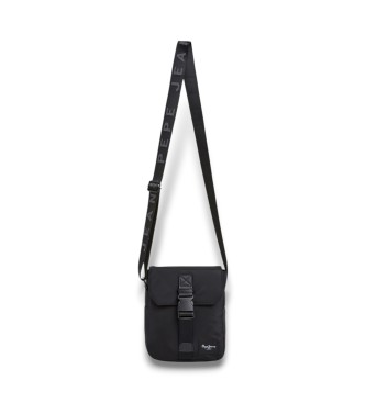 Pepe Jeans Borsa a tracolla nera Gus