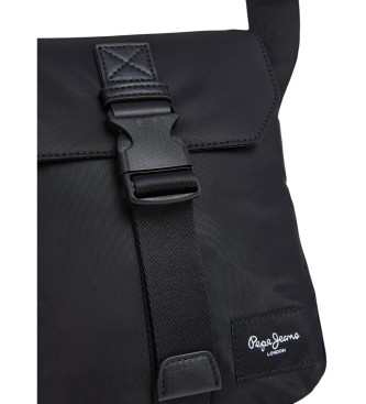 Pepe Jeans Borsa a tracolla nera Gus