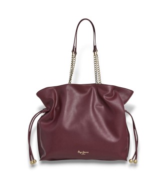 Pepe Jeans Gwendolyn-taske bordeaux
