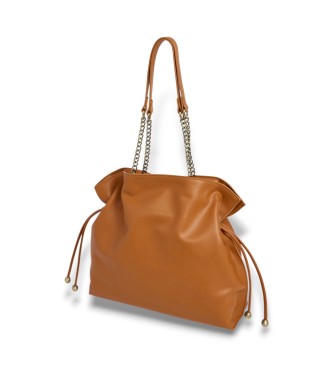 Pepe Jeans Gwendolyn brun hndtaske