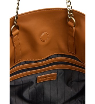 Pepe Jeans Gwendolyn brun hndtaske