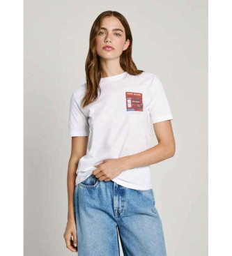 Pepe Jeans T-shirt Gwendolyn blanc