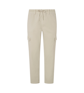 Pepe Jeans Pantaln cargo Gymdigo Blanco Crudo