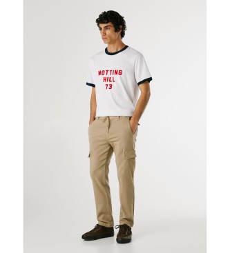 Pepe Jeans Gymdigo Cargo beige trousers 