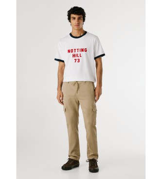 Pepe Jeans Gymdigo Cargo beige trousers 