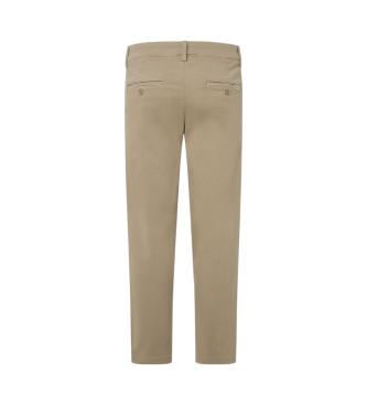 Pepe Jeans Gymdigo beige chino-bukser