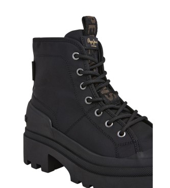 Pepe Jeans Hale City ankle boots black