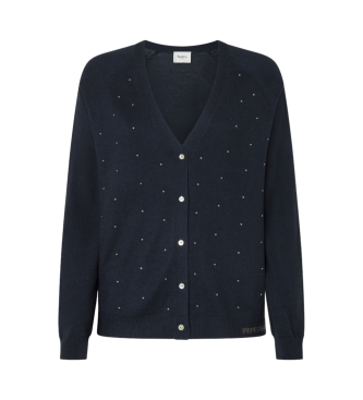 Pepe Jeans Cardigan Halo blu scuro