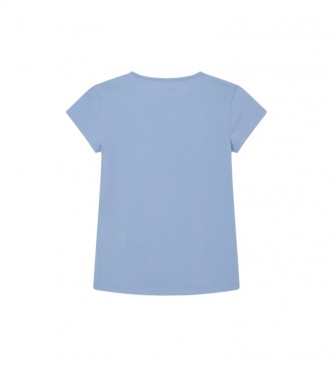 Pepe Jeans Hana Glitter T-shirt S/S N blue