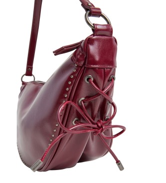 Pepe Jeans Bolso Hannah Lace burdeos
