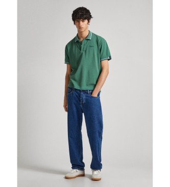 Pepe Jeans Harley green polo shirt