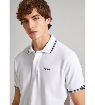 Pepe Jeans Bela polo majica Harley