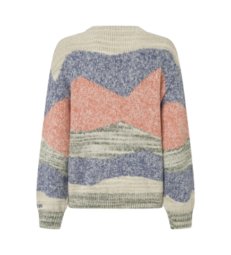 Pepe Jeans Wielokolorowy sweter Harriet