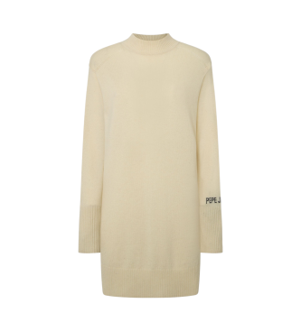 Pepe Jeans Robe Hazel blanc cass