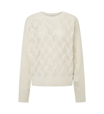 Pepe Jeans Hedra Crew Sweater vit