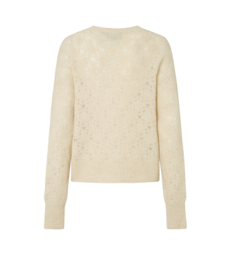 Pepe Jeans Helen cardigan off-white