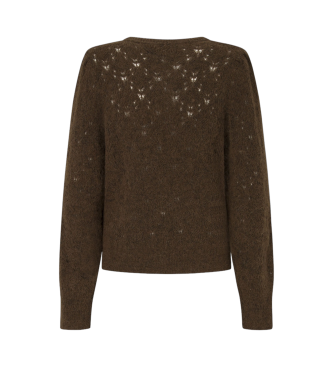 Pepe Jeans Helen Crew jumper brown