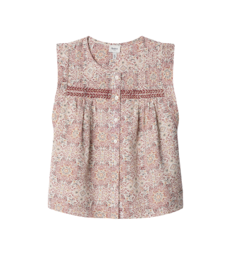 Pepe Jeans Chemisier blanc cr�me Ella