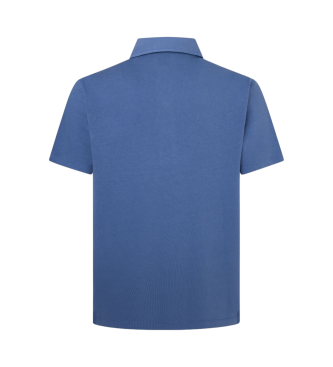 Pepe Jeans Henry blauw poloshirt