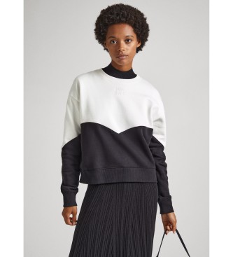 Pepe Jeans Hilda Sweatshirt wei, schwarz