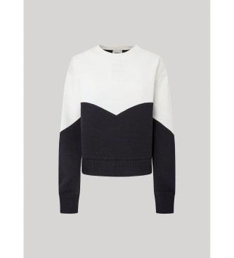 Pepe Jeans Hilda Sweatshirt wei, schwarz