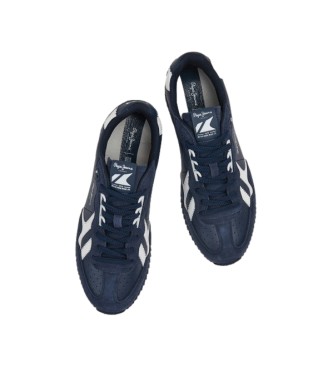Pepe Jeans Holland Series 1 Leather Sneakers Navy