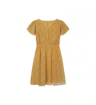 Pepe Jeans Holly dress yellow
